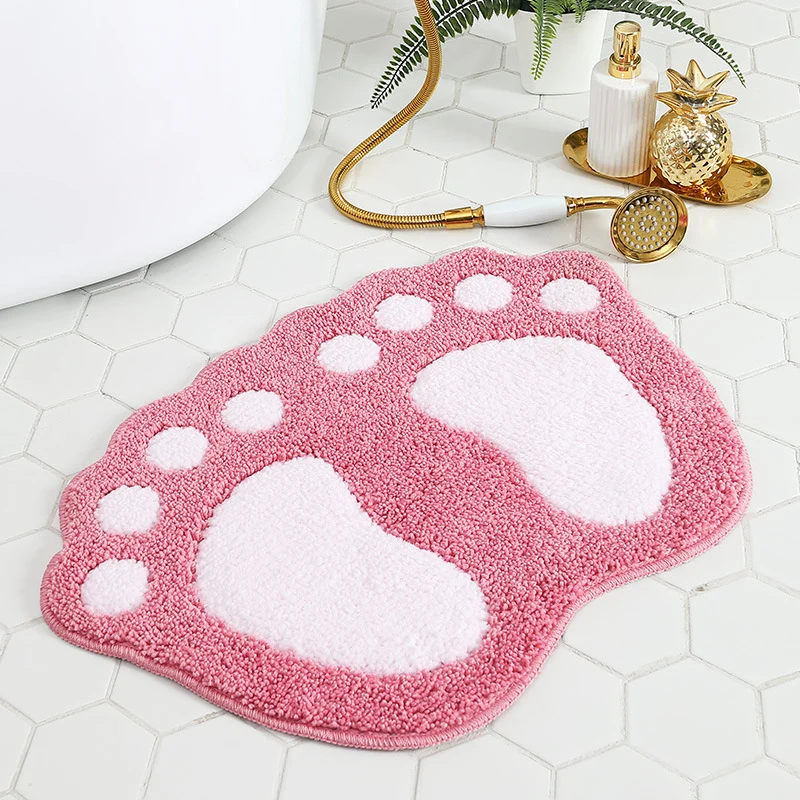 Fun Footprint Badmatte für das Badezimmer