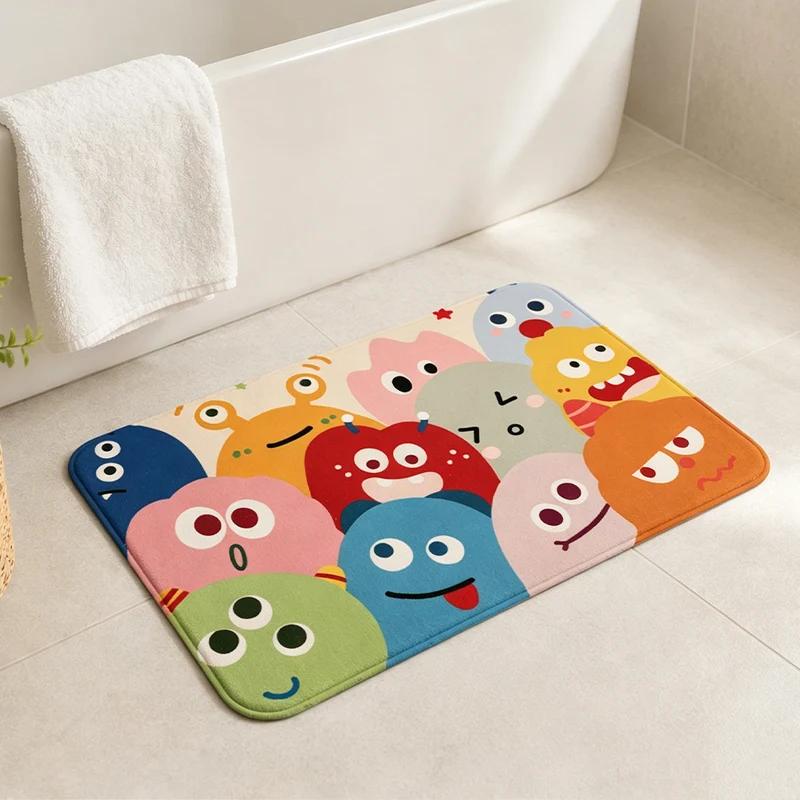 Fun Charakter Badmatte für das Badezimmer