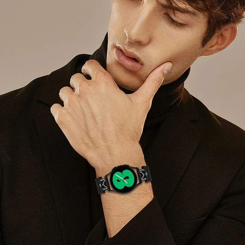Unglaublich Bequem TicWatch E / TicWatch E3 Metall Und Strass Universell Armband