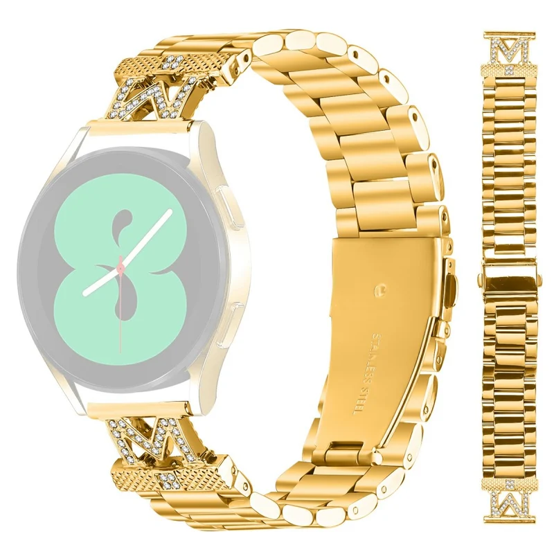 Unglaublich Bequem TicWatch E / TicWatch E3 Metall Und Strass Universell Armband
