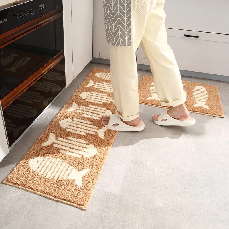 Nautisch inspiriertes Küchenläufer-Matte für Zuhause