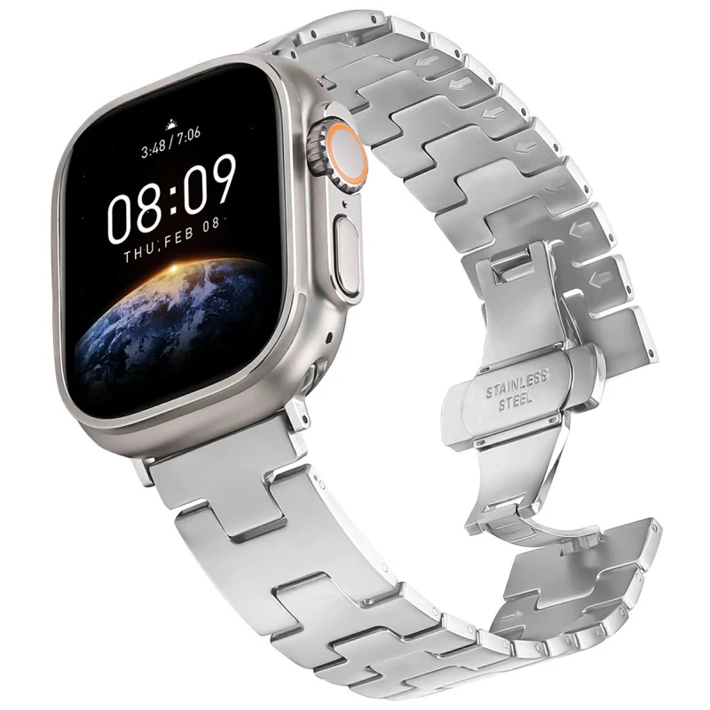 Dauerhaft Apple Smartwatch Metall Universell Armband