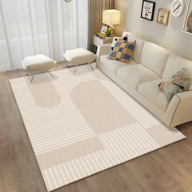 Moderner geometrischer Teppich für Zuhause