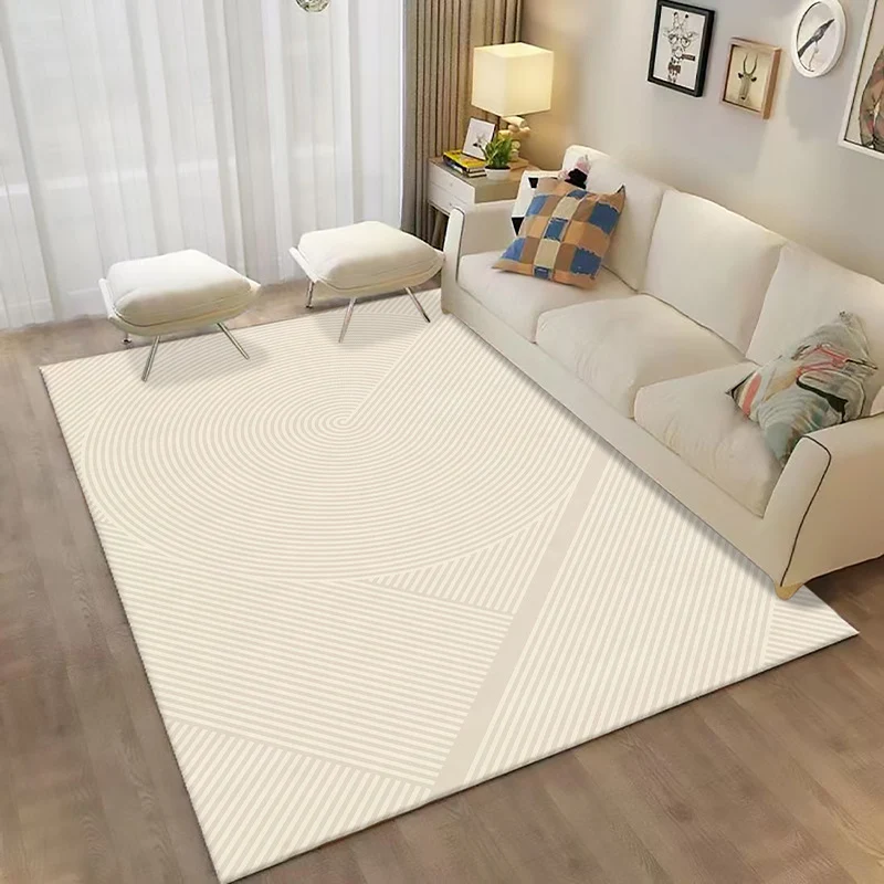 Moderner geometrischer Teppich für Zuhause