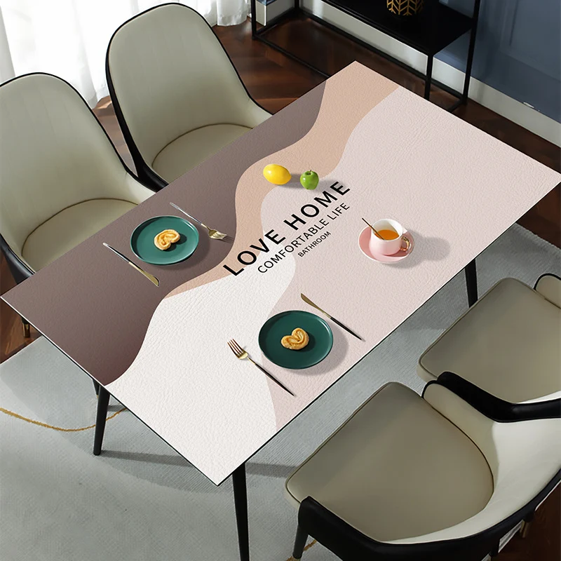 Eleganter Marmor Design Tischläufer für das Esszimmer