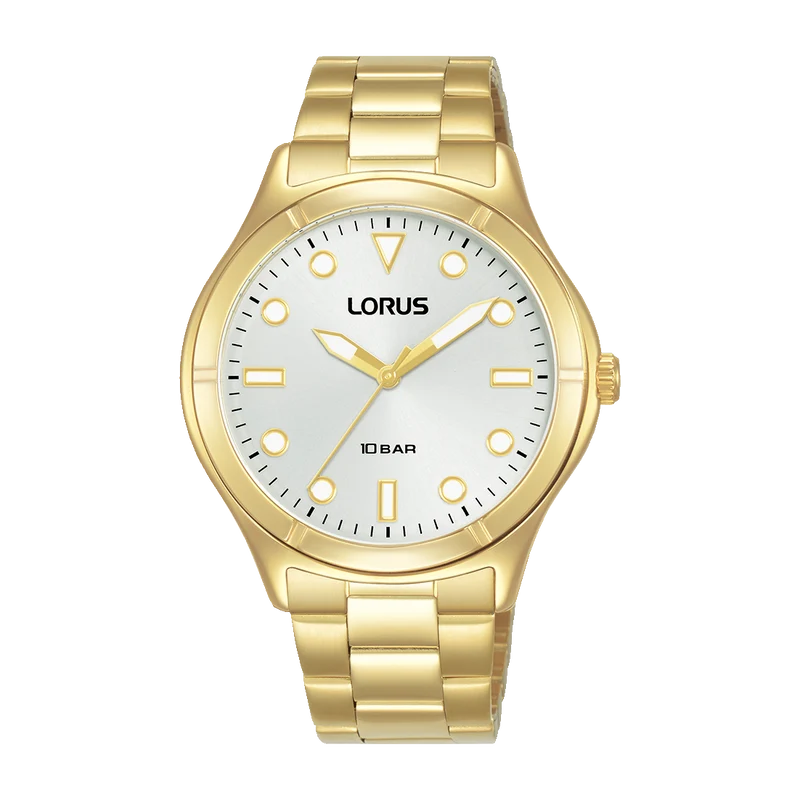 Lorus RG248VX9 Sport Damenuhr Silber • Mineralglas • 10 ATM