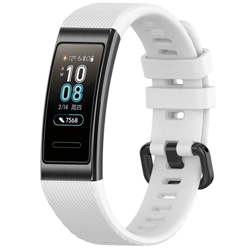 Super Zuverlässig Huawei Band 4 Pro / Huawei Band 3 Pro Silikon Universell Armband