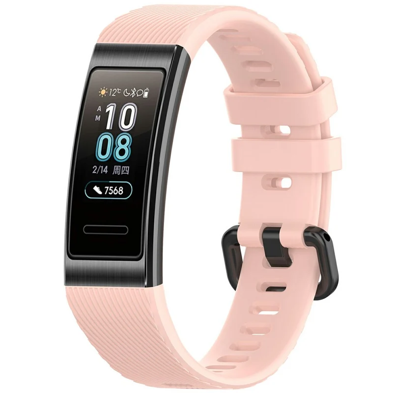 Super Zuverlässig Huawei Band 4 Pro / Huawei Band 3 Pro Silikon Universell Armband