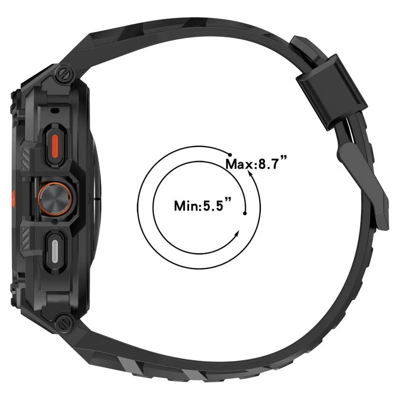 Brillant Samsung Galaxy Watch Ultra 47mm Silikon Armband