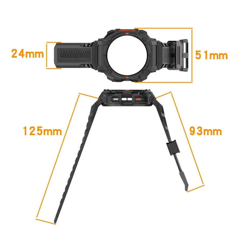 Brillant Samsung Galaxy Watch Ultra 47mm Silikon Armband