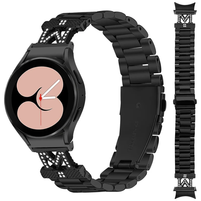 Hervorragend Samsung Galaxy Watch 7 40mm / Samsung Galaxy Watch 7 44mm Metall Und Strass Universell Armband