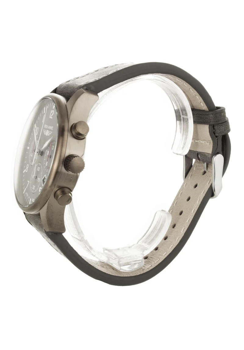 Iron Annie Captains Line 5674-4 Herren Chronograph Gold • Mineralglas • 10 bar