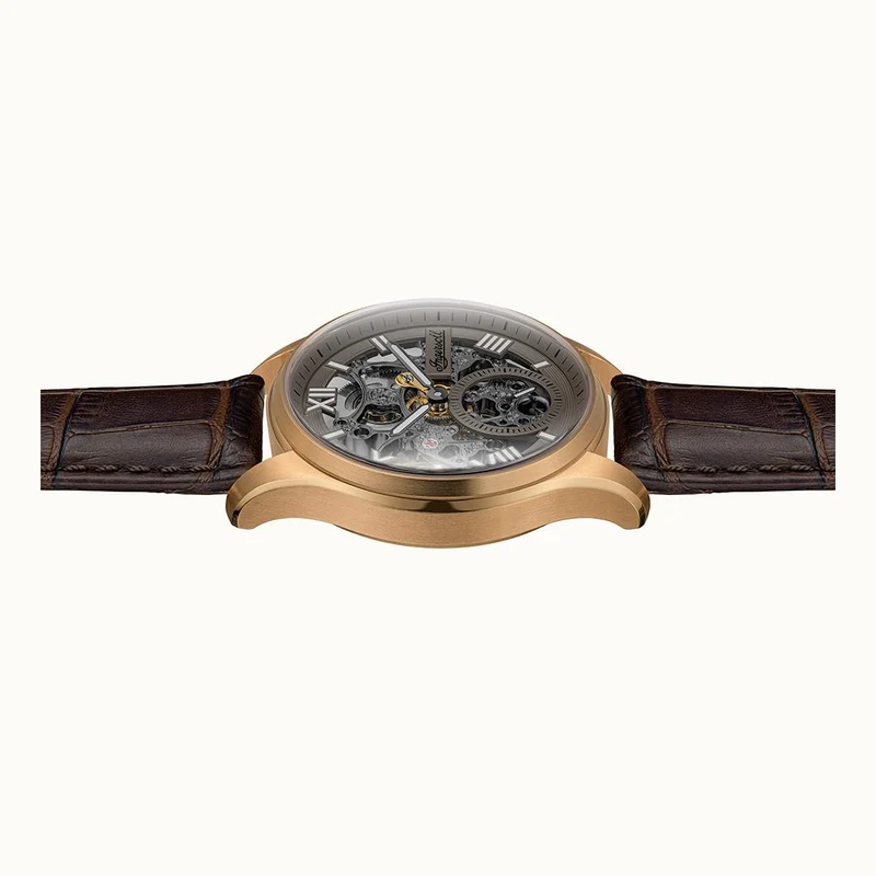 Ingersoll The Maverick I17402 Herrenuhr Grau • Automatikwerk • Mineralglas