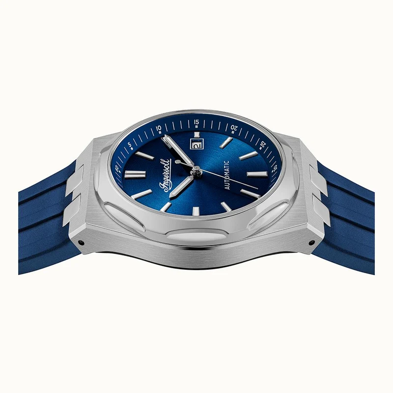 Ingersoll The Rider I16802 Herrenuhr Blau • Automatikwerk • Mineralglas