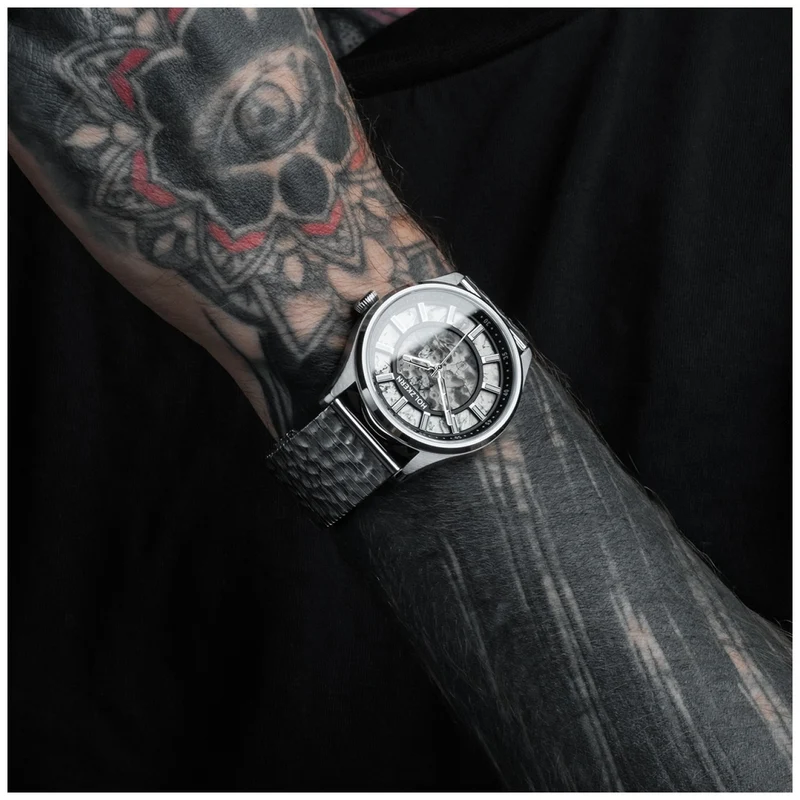 Holzkern Nomadics Armbanduhr • Holz und Edelstahl • Naturmaterialien
