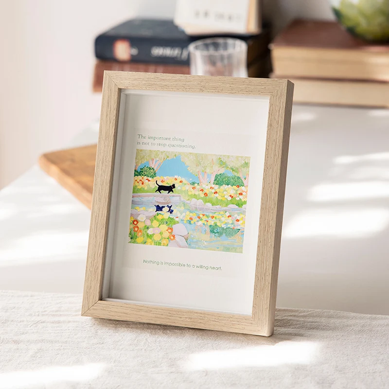 Eleganter gerahmter Kunstdruck