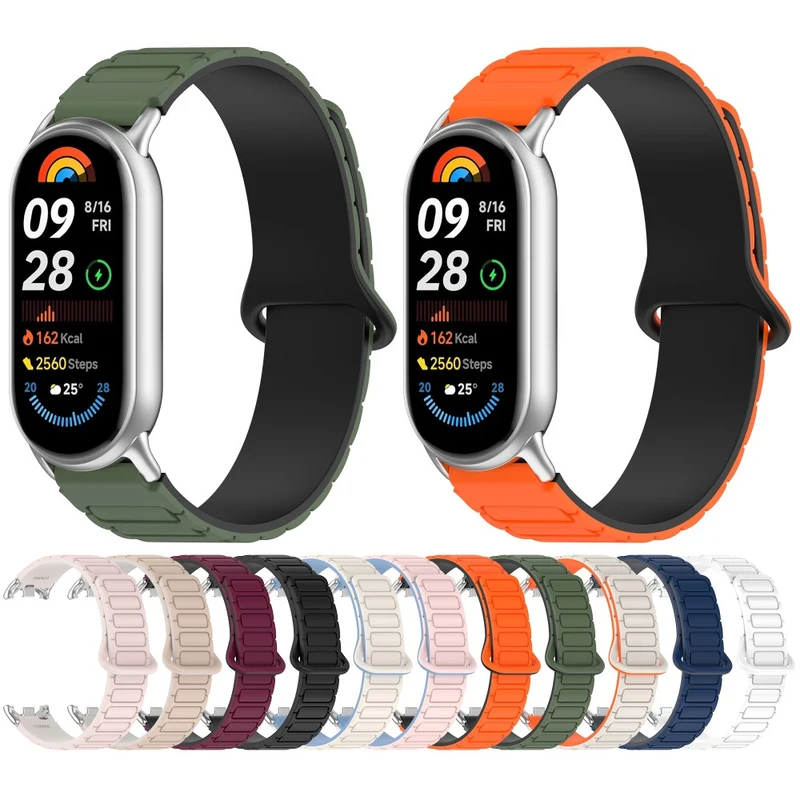 Absolut Zuverlässig Xiaomi Smart Band 8 / Xiaomi Smart Band 9 Pro Silikon Universell Armband