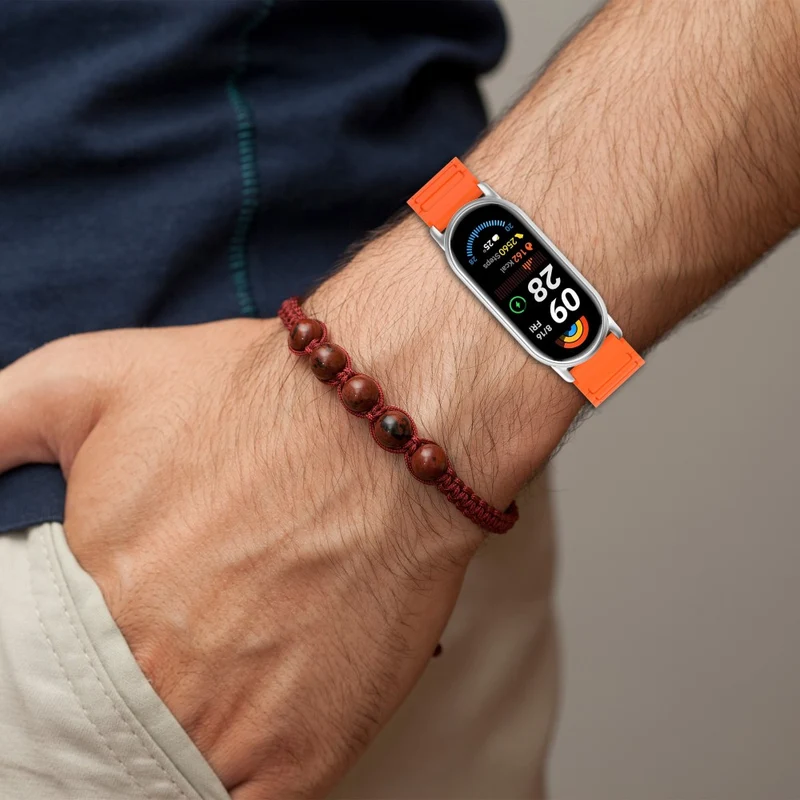 Absolut Zuverlässig Xiaomi Smart Band 8 / Xiaomi Smart Band 9 Pro Silikon Universell Armband