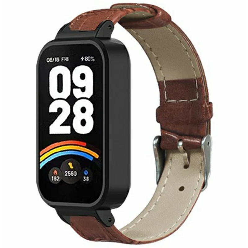 Super Schön Xiaomi Redmi Band 3 / Xiaomi Smart Band 9 Active Kunstleder Universell Armband