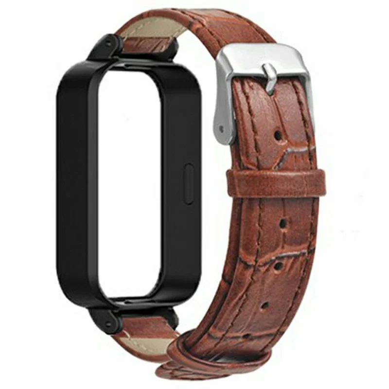 Super Schön Xiaomi Redmi Band 3 / Xiaomi Smart Band 9 Active Kunstleder Universell Armband