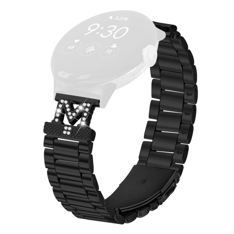 Supersauber Google Pixel Watch 2 / Google Pixel Watch Metall Und Strass Universell Armband