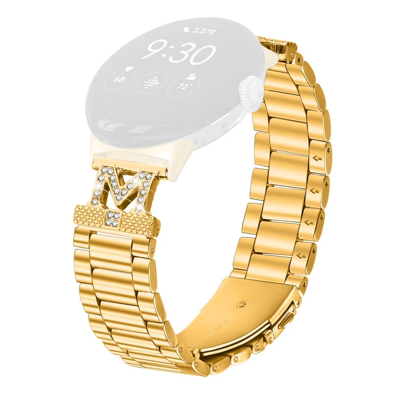 Supersauber Google Pixel Watch 2 / Google Pixel Watch Metall Und Strass Universell Armband