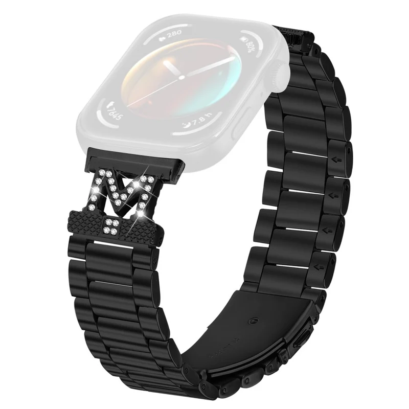 Hervorragend Huawei Watch Fit 3 Metall Und Strass Armband