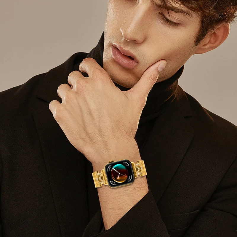 Hervorragend Huawei Watch Fit 3 Metall Und Strass Armband