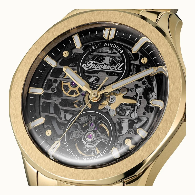 Ingersoll Bronc I16702 Herrenuhr • Automatikwerk • Mineralglas