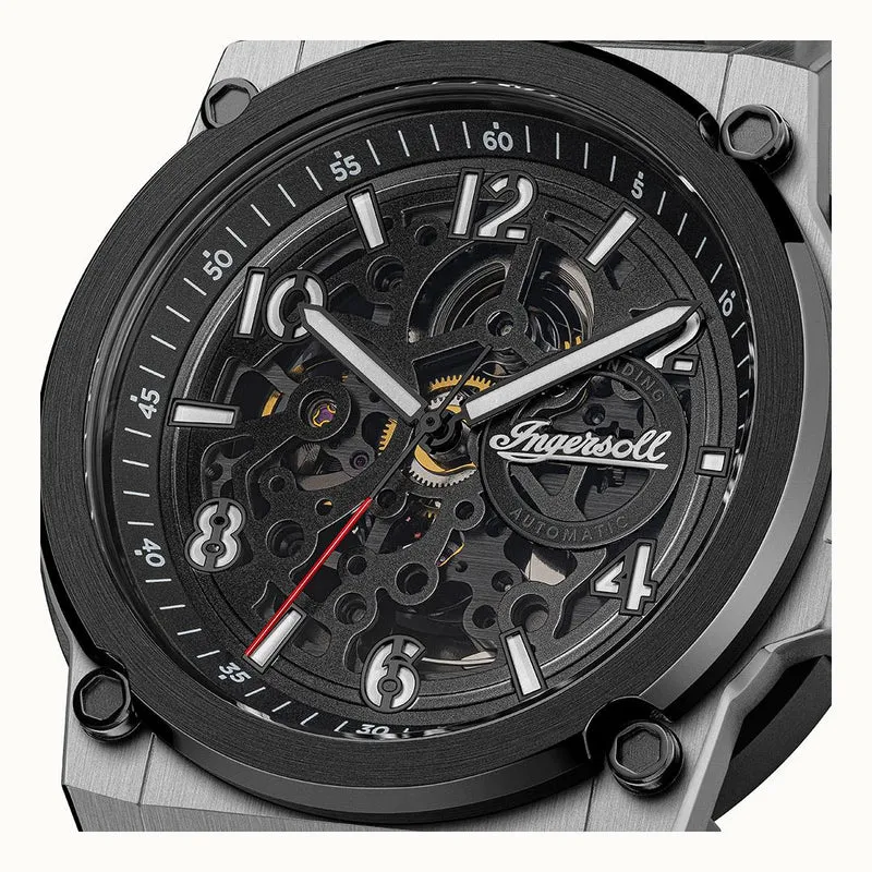 Ingersoll Anvil I16601 Herrenuhr • Automatikwerk • Mineralglas