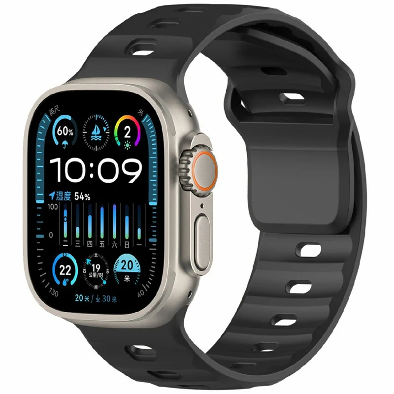 Unglaublich Angenehm Apple Smartwatch Silikon Universell Armband