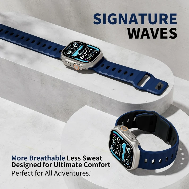 Unglaublich Angenehm Apple Smartwatch Silikon Universell Armband