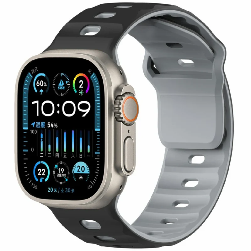 Unglaublich Angenehm Apple Smartwatch Silikon Universell Armband