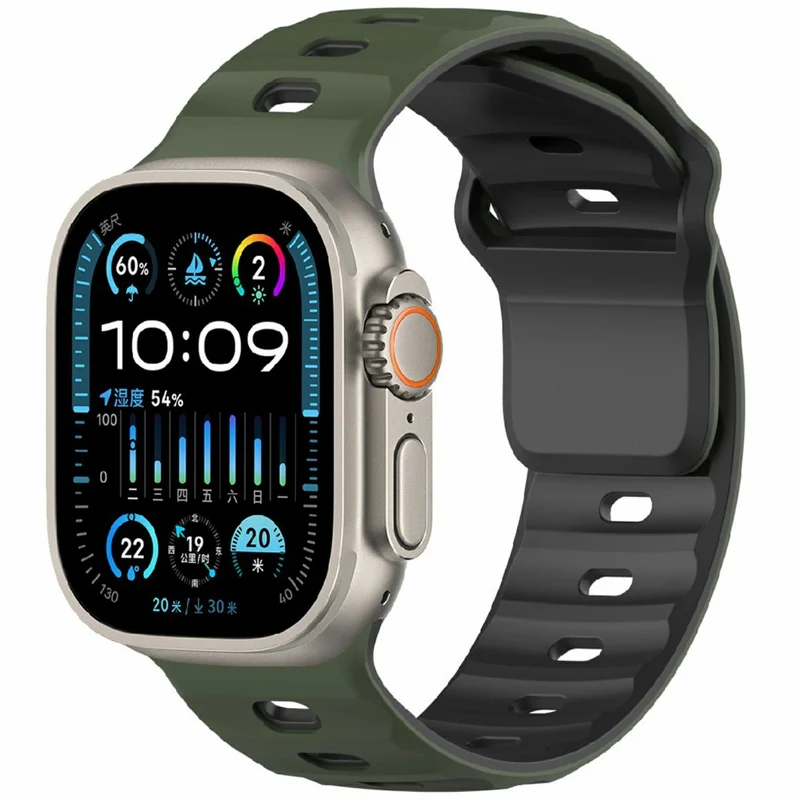 Unglaublich Angenehm Apple Smartwatch Silikon Universell Armband