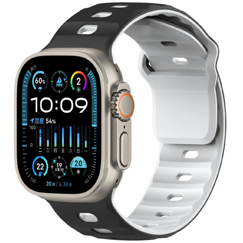 Unglaublich Angenehm Apple Smartwatch Silikon Universell Armband