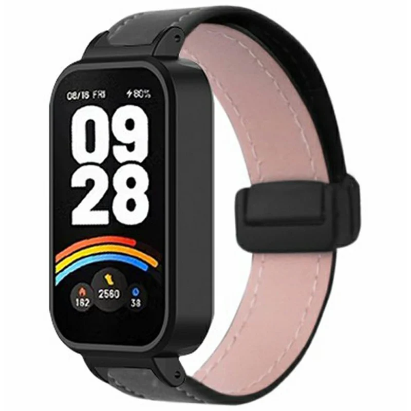 Auffallend Modisch Xiaomi Redmi Band 3 / Xiaomi Smart Band 9 Active Kunstleder Universell Armband