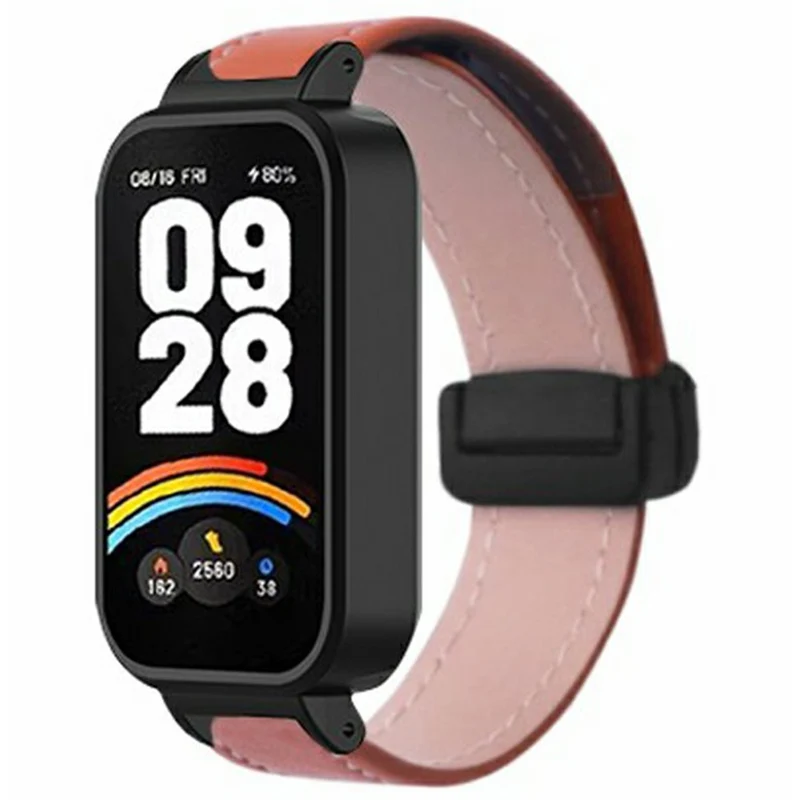 Auffallend Modisch Xiaomi Redmi Band 3 / Xiaomi Smart Band 9 Active Kunstleder Universell Armband