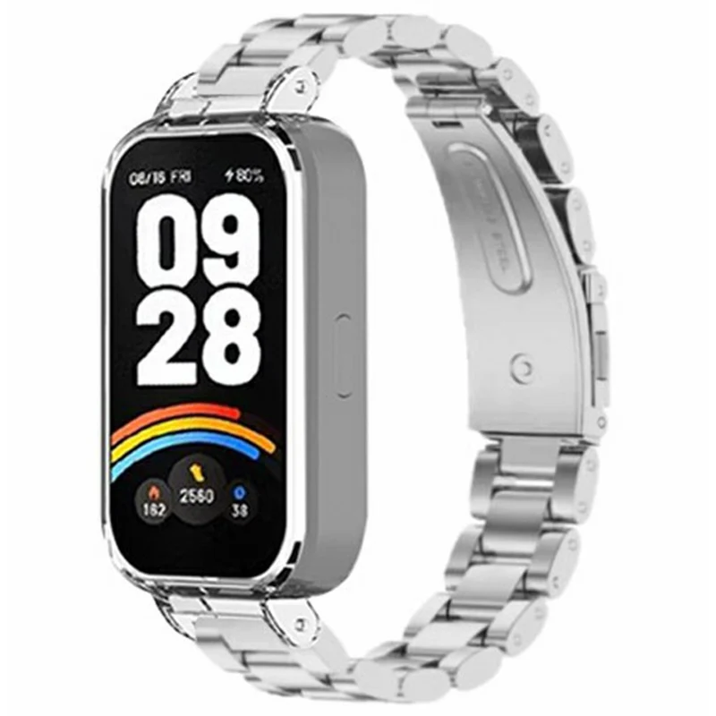 Klassisch Xiaomi Redmi Band 3 / Xiaomi Smart Band 9 Active Metall Universell Armband