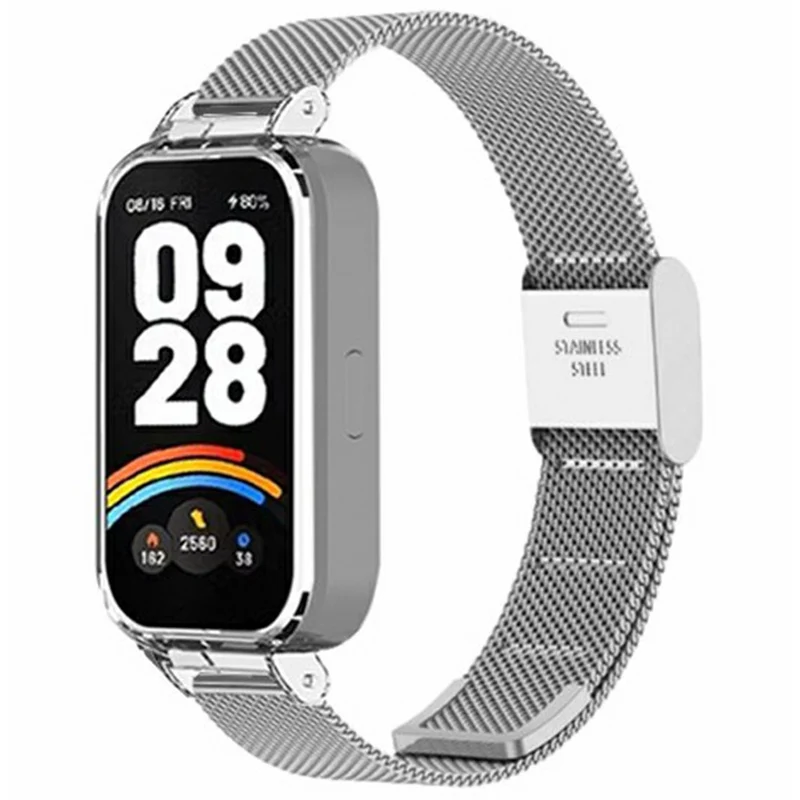Sehr Fantastisch Xiaomi Redmi Band 3 / Xiaomi Smart Band 9 Active Metall Universell Armband