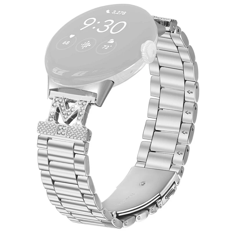 Megastark Google Pixel Watch 2 / Google Pixel Watch Metall Und Strass Universell Armband