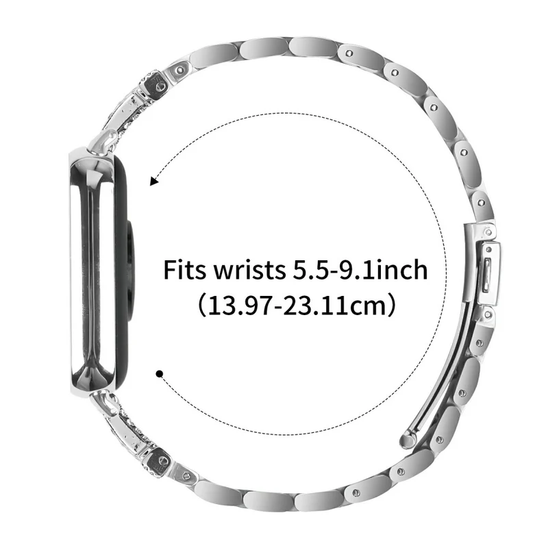 Exquisit Xiaomi Redmi Watch 4 Metall Und Strass Armband