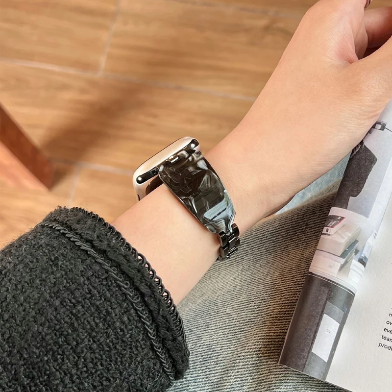Bemerkenswert Ordentlich Apple Smartwatch Metall Und Strass Universell Armband