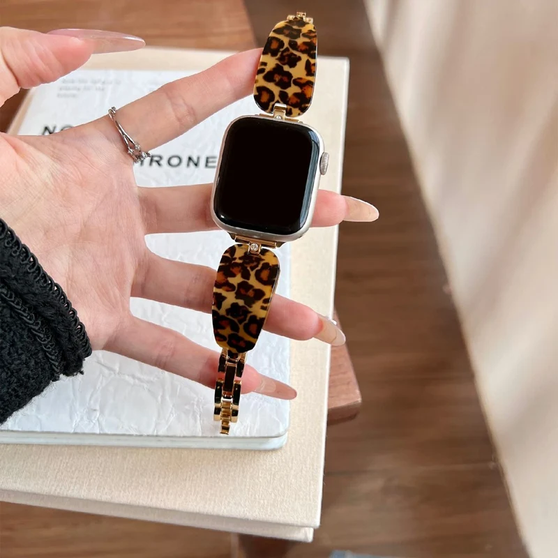 Auffallend Schön Apple Smartwatch Metall Und Strass Universell Armband