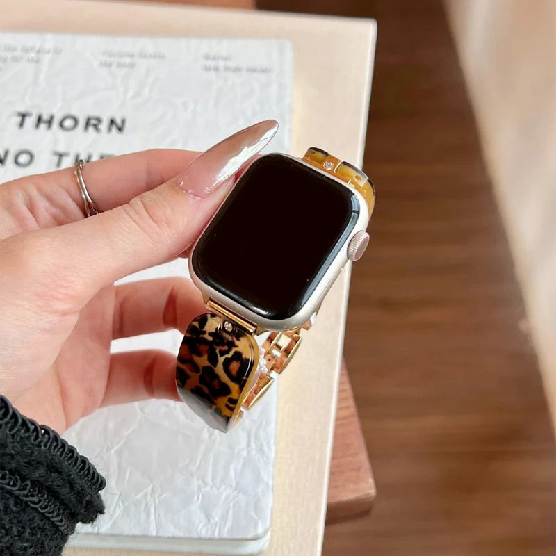 Auffallend Schön Apple Smartwatch Metall Und Strass Universell Armband