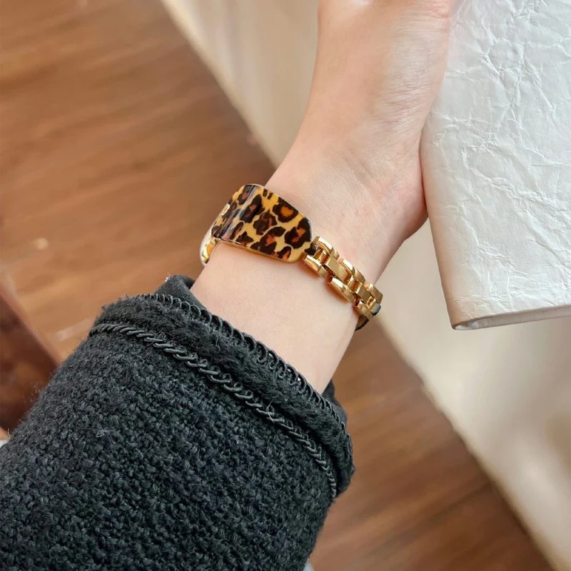 Auffallend Schön Apple Smartwatch Metall Und Strass Universell Armband
