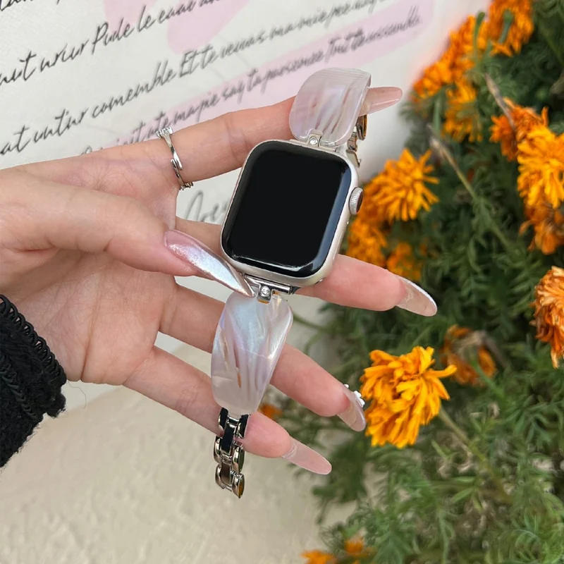 Auffallend Schön Apple Smartwatch Metall Und Strass Universell Armband