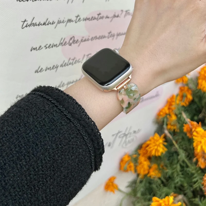 Auffallend Schön Apple Smartwatch Metall Und Strass Universell Armband