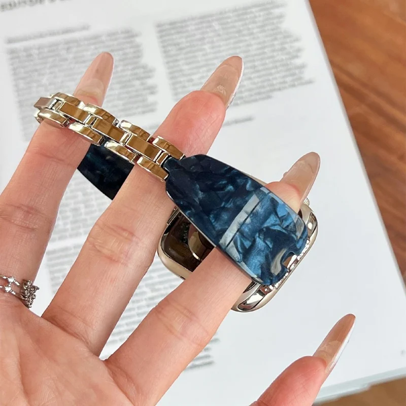 Auffallend Schön Apple Smartwatch Metall Und Strass Universell Armband