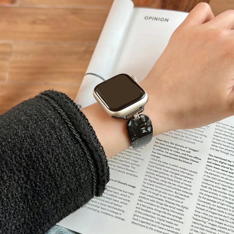 Auffallend Schön Apple Smartwatch Metall Und Strass Universell Armband