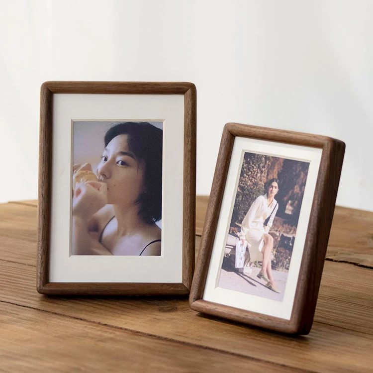 Premium Naturholz-Fotorahmen